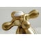 Kingston Brass KS1977AX 8" Widespread Bathroom Faucet, Brushed Brass KS1977AX - alternate 5